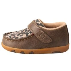 Twisted X Infant Driving Mocs-Bomber/Leopard -Cinc Clothing Shop ICA0007 2