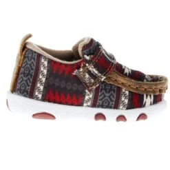 Twisted X Hooey Red Aztec Driving Moc -Cinc Clothing Shop IHYC001 05