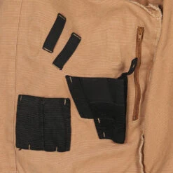 Wyoming Traders Men's Cotton Canvas Concealed Carry Chisum Jacket -Cinc Clothing Shop JCTM TAN 2