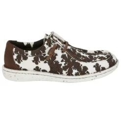 Justin Boots Women's Hazer Chocolate Cacti Casual -Cinc Clothing Shop JL179 03