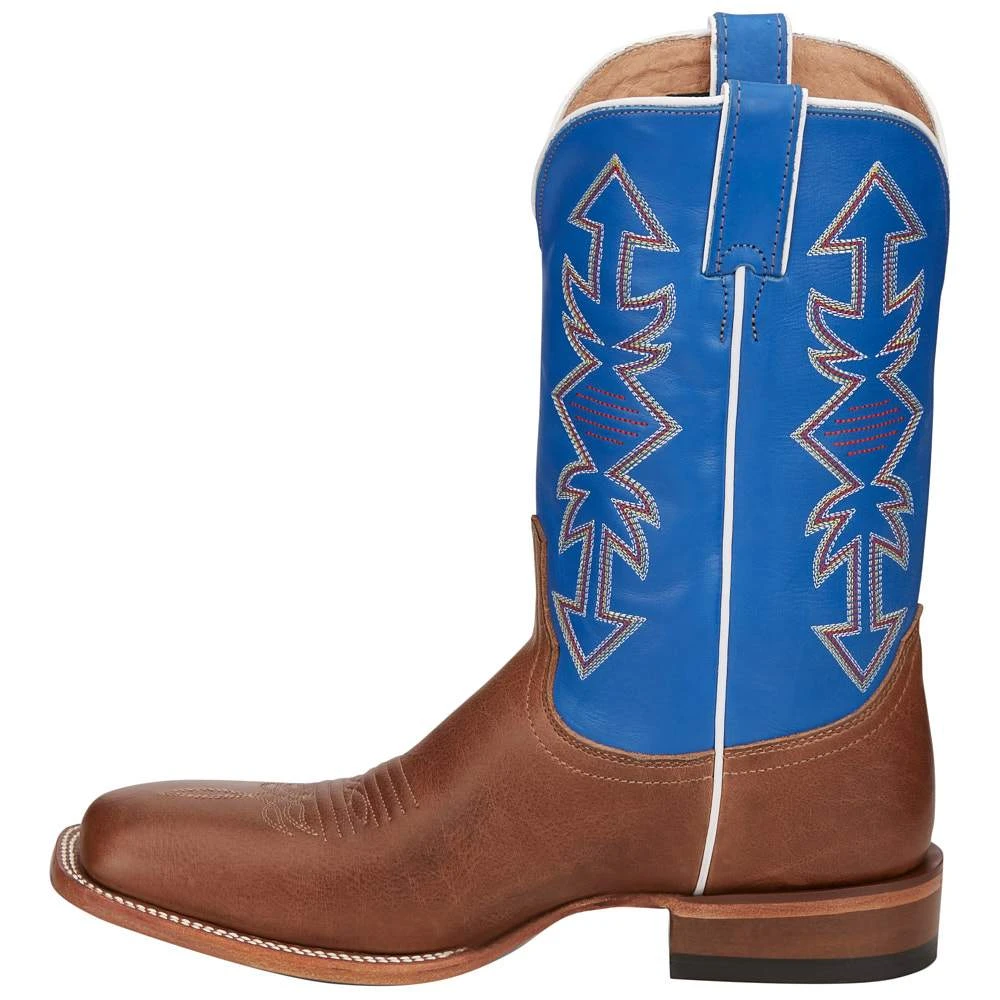 Justin Boots Men's Punchy Dayne Buckskin Tan Justin Cowboy Boots 5 Justin Boots Men's Punchy Dayne Buckskin Tan Justin Cowboy Boots - Image 3