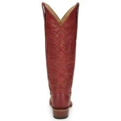Justin Boots Women's Vintage Whitley Red 15 In Top Round Toe Cowgirl Boot 10 Justin Boots Women's Vintage Whitley Red 15 In Top Round Toe Cowgirl Boot -Cinc Clothing Shop JST 006 VN4459