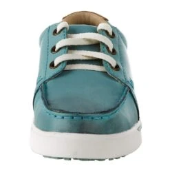 Wrangler Footwear Kids Wrangler Icy Blue Leather Casual Shoe -Cinc Clothing Shop KYC0002 2