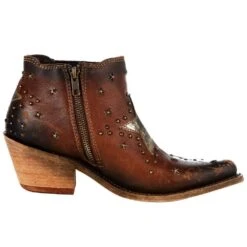 Women`s Liberty Black Brown Star Bootie -Cinc Clothing Shop LB 7129113 4 2ca6696c 75f4 4c57 9a99 091102bc4a43