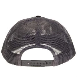 Lyles Black/Grey Mesh Adjustable Cap -Cinc Clothing Shop LYLES BLK 3