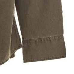 Cowboy Legend Men's Washed Olive Long Sleeve Snap Shirt -Cinc Clothing Shop M 1579 2