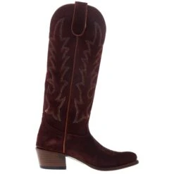 Macie Bean Women's 15in. Top Red Cabernet Cowgirl Boot -Cinc Clothing Shop M5228 05