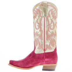 Macie Bean Women's Golden Daze 13 In Gold Florentine Top Cowgirl Boot -Cinc Clothing Shop M7515 03