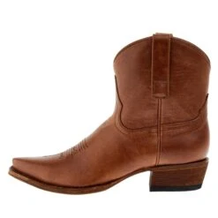 Macie Bean Women's Hashtag Not Basic Brown Snip Toe Bootie -Cinc Clothing Shop M8562 03