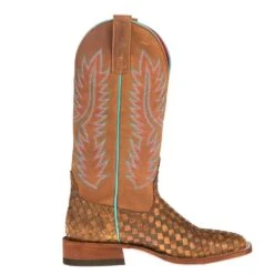 Macie Bean Women's Unbeweveable Crazy Train-13in Honey Crazy Boots -Cinc Clothing Shop M9092 4