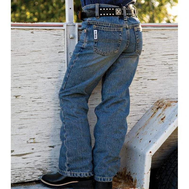 Cinch Boy's White Label Slim Cowboy Cut Jeans 4 Cinch Boy's White Label Slim Cowboy Cut Jeans - Image 2