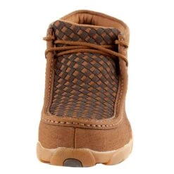 Twisted X Men's Clay Cocoa Basketweave Nano Toe Driving Moc -Cinc Clothing Shop MDMNT02 2