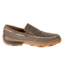 Twisted X Mens Dust E Slip On Boat Shoe MDMS012 -Cinc Clothing Shop MDMS012 4