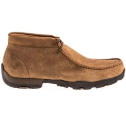 Twisted X Men's Distressed Saddle Waterproof Driving Mocs -Cinc Clothing Shop MDMW001 1