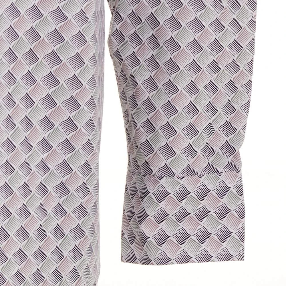 Wrangler Men's George Strait Purple Print Long Sleeve Button-Down Western Shirt 5 Wrangler Men's George Strait Purple Print Long Sleeve Button-Down Western Shirt - Image 3