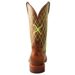 Twisted X Men's Hooey Square Toe 12in. Cowboy Boot -Cinc Clothing Shop MHY0031 3