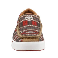 Twisted X Men's Hooey Red Aztec Slip On Loper Casual Shoes -Cinc Clothing Shop MHYC023 2