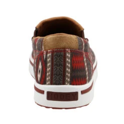 Twisted X Men's Hooey Red Aztec Slip On Loper Casual Shoes -Cinc Clothing Shop MHYC023 4