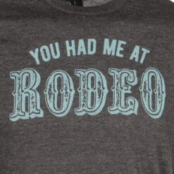 Mason Jar Label Llc Charcoal Rodeo T-Shirt -Cinc Clothing Shop MJ RODEO 1