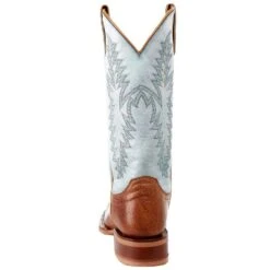 Justin Boots Men's NRS Exclusive Vintage Cognac Smooth Ostrich Cowboy Boot -Cinc Clothing Shop MJ2500 4