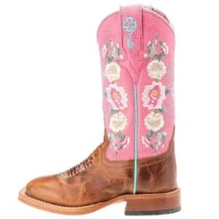 Macie Bean Boots Kids Honey Bunch-Rose Lizard Top Boot -Cinc Clothing Shop MK7047 2
