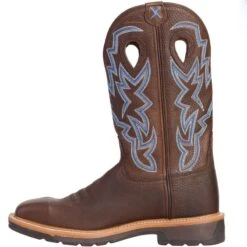 Twisted X Men's Brown Pebble Steel Toe Lite Weight Cowboy Work Boots -Cinc Clothing Shop MLCS003 3