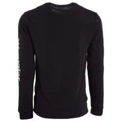 Wrangler Men's White Logo Long Sleeve T-Shirt -Cinc Clothing Shop MQ6189X 5