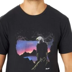 Wrangler Men's Black Eagle Graphic T-Shirt -Cinc Clothing Shop MQ6195X 2