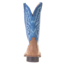 Twisted X Men's Ruff Stock Tan 14in. Sky Blue Top Cowboy Boot -Cinc Clothing Shop MRS0062 3