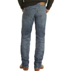 Rock N Roll Cowboy Men's Hooey X Denim Stackable Bootcut Jean -Cinc Clothing Shop MTB2801 3