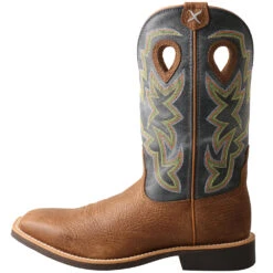 Twisted X Men`s Peanut And Navy Top Hand Cowboy Boot -Cinc Clothing Shop MTH0026 2