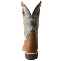 Twisted X Men`s Peanut And Navy Top Hand Cowboy Boot -Cinc Clothing Shop MTH0026 3