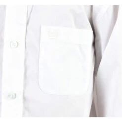 Cinch Boy's Solid White Button Down Shirt -Cinc Clothing Shop MTW7060031 pocket