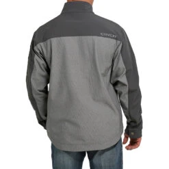 Cinch Mens Concealed Carry Bonded Grey And Black Jacket 7 Cinch Mens Concealed Carry Bonded Grey And Black Jacket -Cinc Clothing Shop MWJ1565001 3
