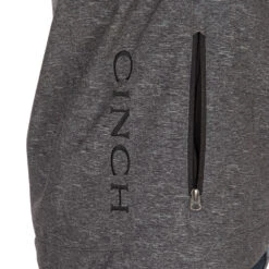 Cinch Mens Charcoal Bonded Concealed Carry Vest -Cinc Clothing Shop MWV1082002 3