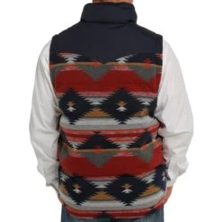 Cinch Men's Quilted Vest -Cinc Clothing Shop MWV1533004 03