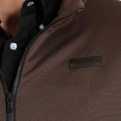 Cinch Men's 1/2 Zip Brown Pullover Fleece Vest 6 Cinch Men's 1/2 Zip Brown Pullover Fleece Vest -Cinc Clothing Shop MWV1548003 2