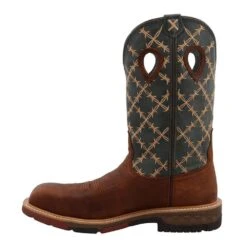 Twisted X Men`s Mocha 12in. Slate Top Nano Toe Work Boot -Cinc Clothing Shop MXBN002 3