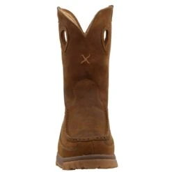 Twisted X Men's Distressed Saddle Nano Toe Pull On Work Boot -Cinc Clothing Shop MXCNM01 04