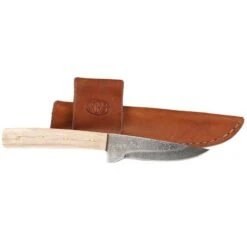 Nrs Ranch Knives Cowtown Knife Eldorado W/ Plain Horizontal Sheath -Cinc Clothing Shop NRS EKPHS 5