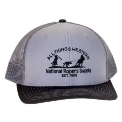 NRS Gray And Black All Things Western Cap -Cinc Clothing Shop NRSC 0920 16 2 db600360 c281 4ab1 a29f 1db497d56a03