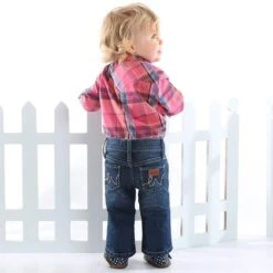 Wrangler Infant Girls Wrangler 5 Pocket Jeans -Cinc Clothing Shop PQJ113D 3