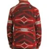 Panhandle Men's Powder River Red Aztec Jacquard Commander Jacket -Cinc Clothing Shop PRMO92RZZC 02