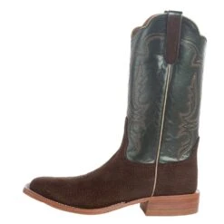 Rios Of Mercedes Men`s Cafe Carpincho 13` Green Luster Top Square Toe Boot -Cinc Clothing Shop R9029 3
