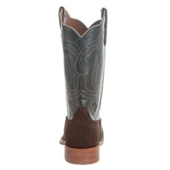 Rios Of Mercedes Men`s Cafe Carpincho 13` Green Luster Top Square Toe Boot -Cinc Clothing Shop R9029 4