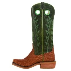 Rios Of Mercedes Men`s Brick Oiled Elephant 15in. Jade Navajo Bison Top Cutter Toe Boot -Cinc Clothing Shop R9031 3