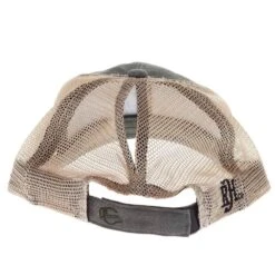 Red Dirt Hat Company Tag TBird Khaki/Black Ponytail Cap -Cinc Clothing Shop RDHC 269 04