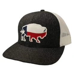 Red Dirt Hat Co Texas Buffalo Cap -Cinc Clothing Shop RDHC101