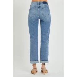 Risen Jeans Womens Medium Cross Over High Rise Jeans -Cinc Clothing Shop RDP5334 20MEDIUM q6