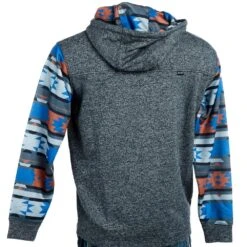 Hooey Youth Roughy West Gray Hoodie -Cinc Clothing Shop RH1157GYAZ 4